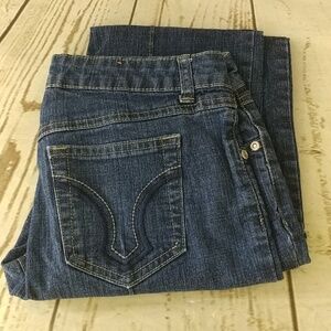 Younique Y2K Style Capri Jeans Blue Size 5